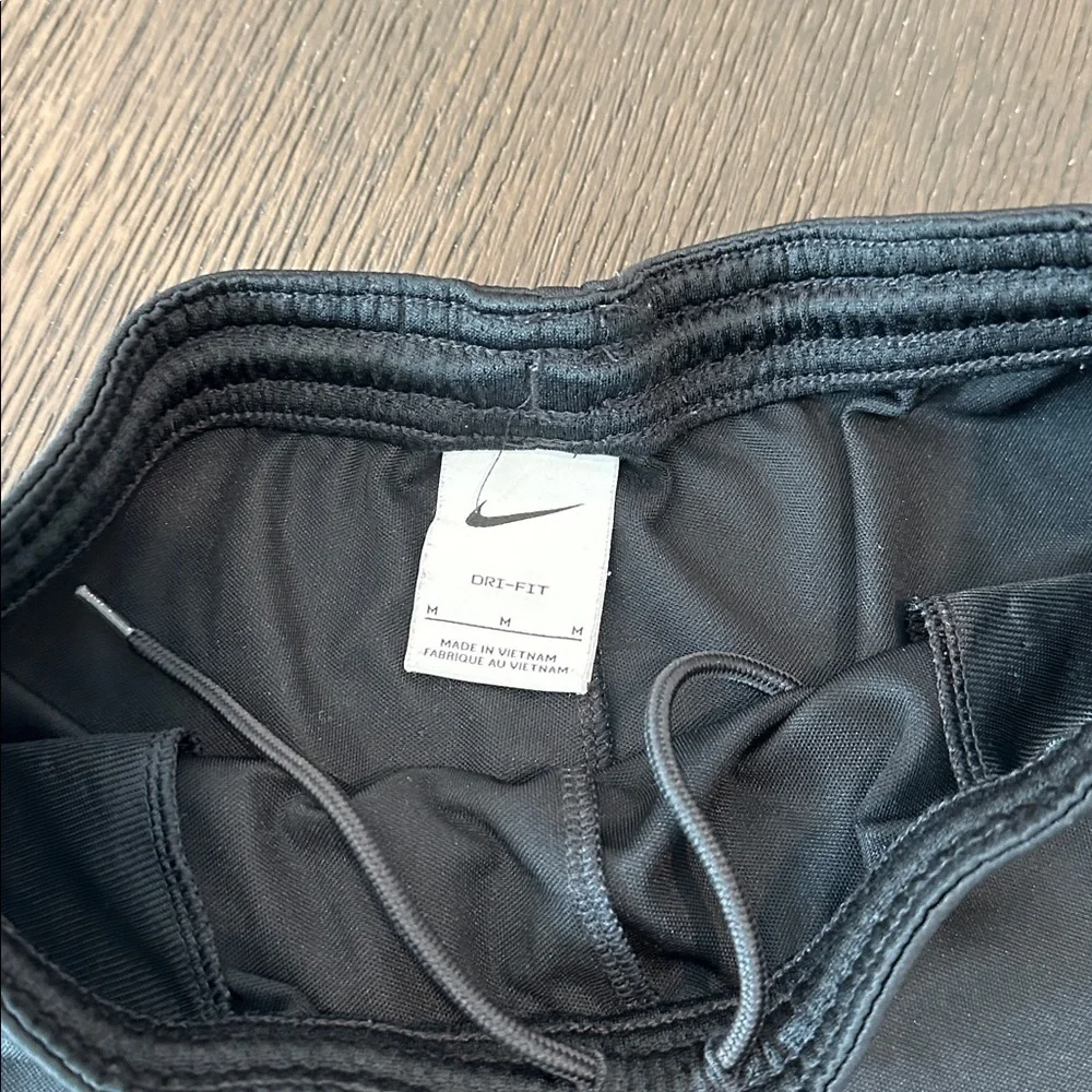 Nike Kids White and Black Athletic Shorts